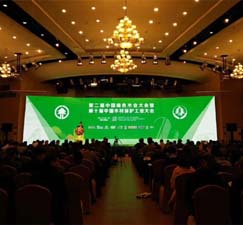 方胜工程案例亮相第二届中国绿色木业大会暨第十届中国木材保护工业大会
